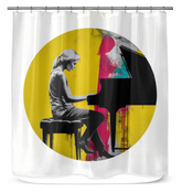 Urban Oasis Shower Curtain